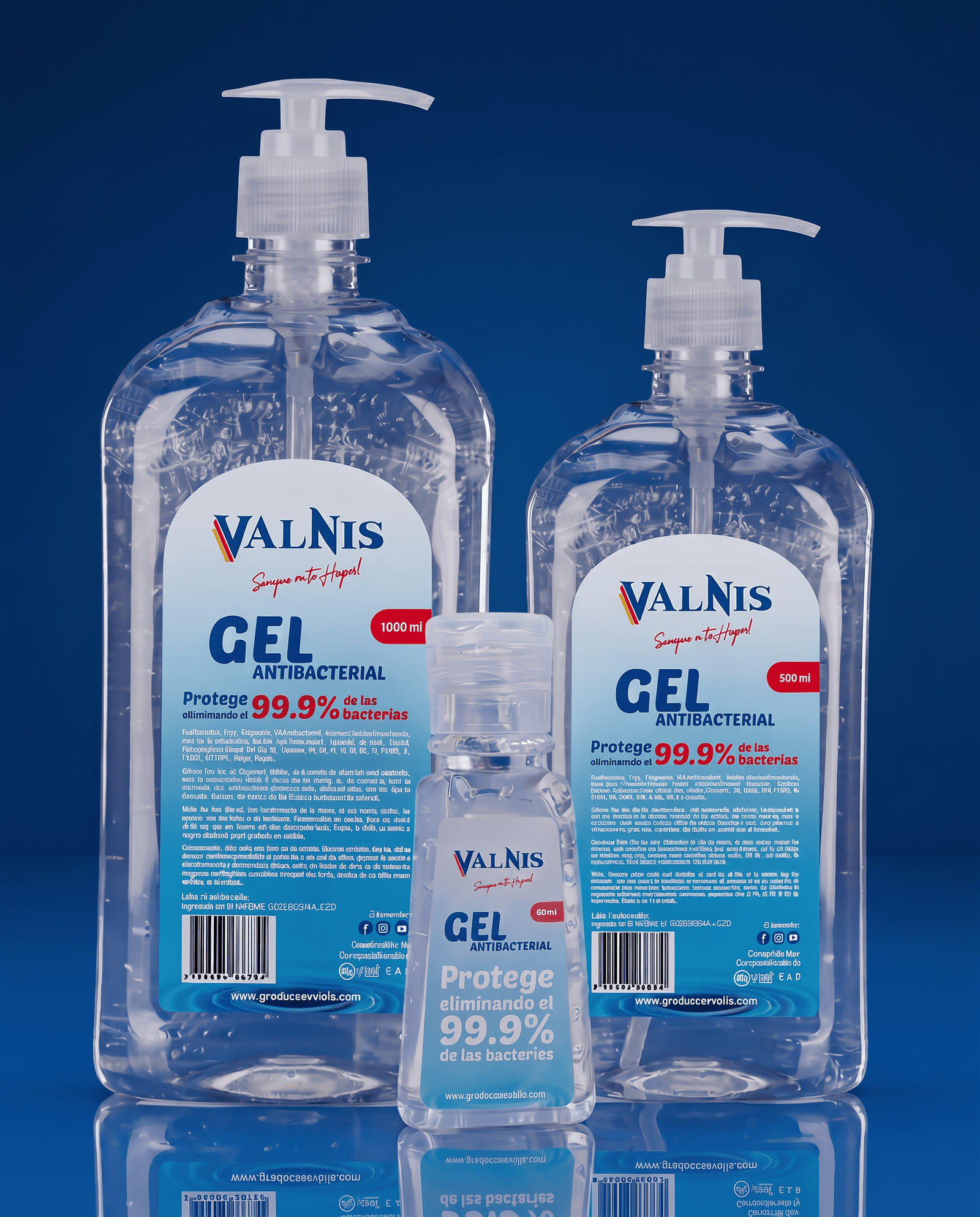 gel antibacterial valnis