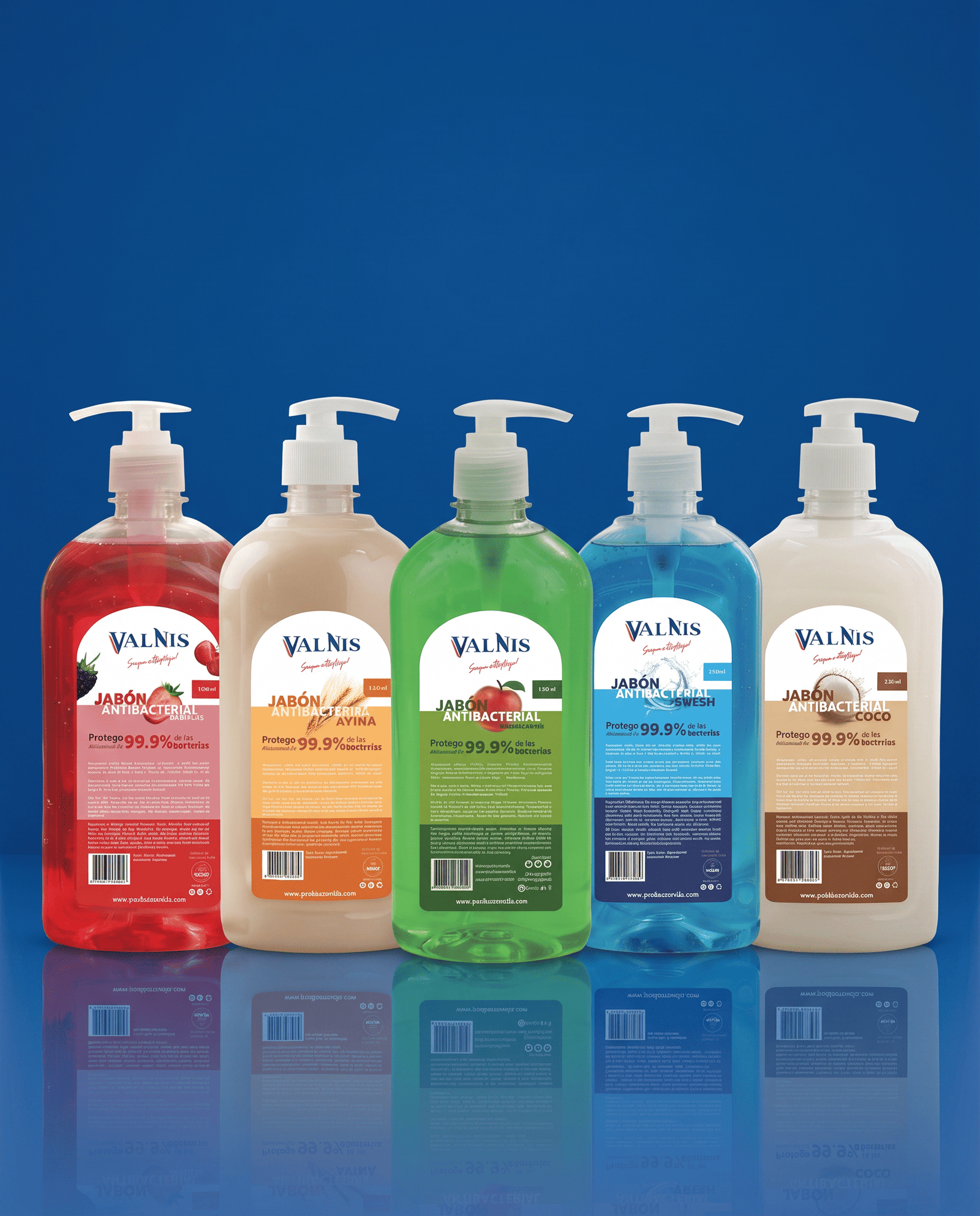 jabon antibacterial valnis